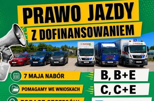 𝗣𝗿𝗮𝘄𝗼 𝗷𝗮𝘇𝗱𝘆 𝗸𝗮𝘁. 𝗕, 𝗕+𝗘, 𝗖, 𝗖𝗘 z&nbsp;dofinansowaniem w&nbsp;2026 r.
